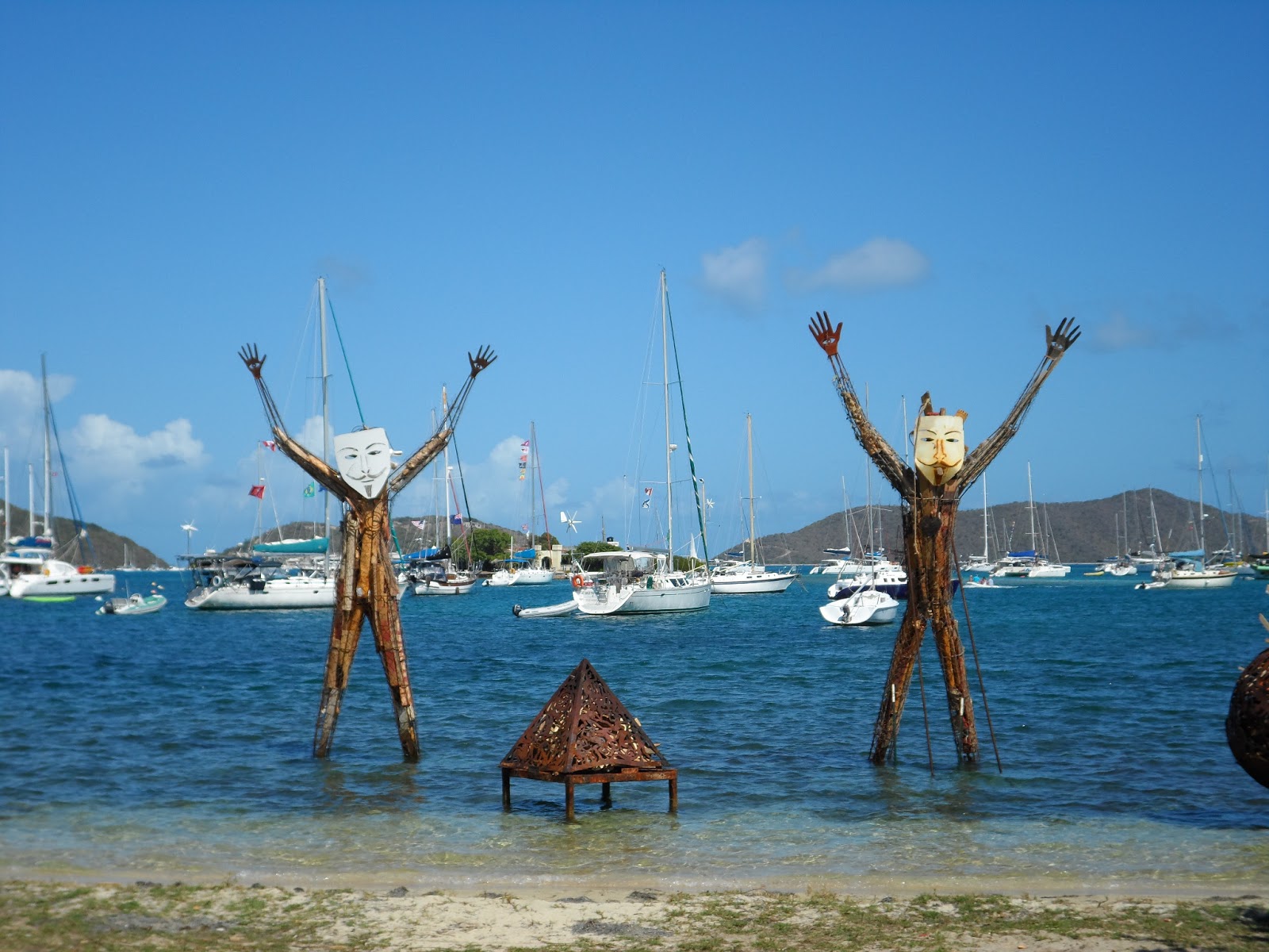 “To travel is to live.” Hans Christian Full moon party Trellis Bay, BVI
