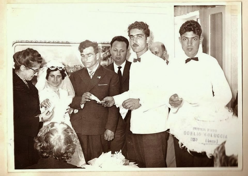 anni 60-quando la festa del matrimonio si faceva in casa