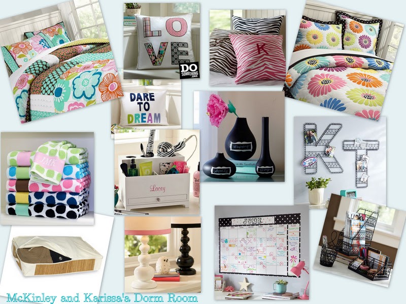 A Lived in Home: Dorm Room Design Board