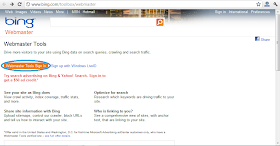 Situs Resmi Bing Webmaster Tools