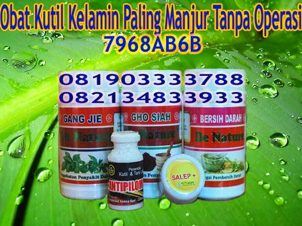 Obat Kutil Di Kemaluan Pria