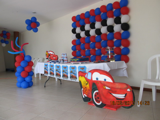 DECORACION CARS FIESTAS INFANTILES | Fiestas infantiles Medellin ...