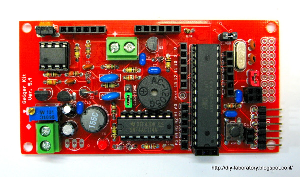 DIY Electronics Arduino DIY Geiger Counter Kit by BroHogan