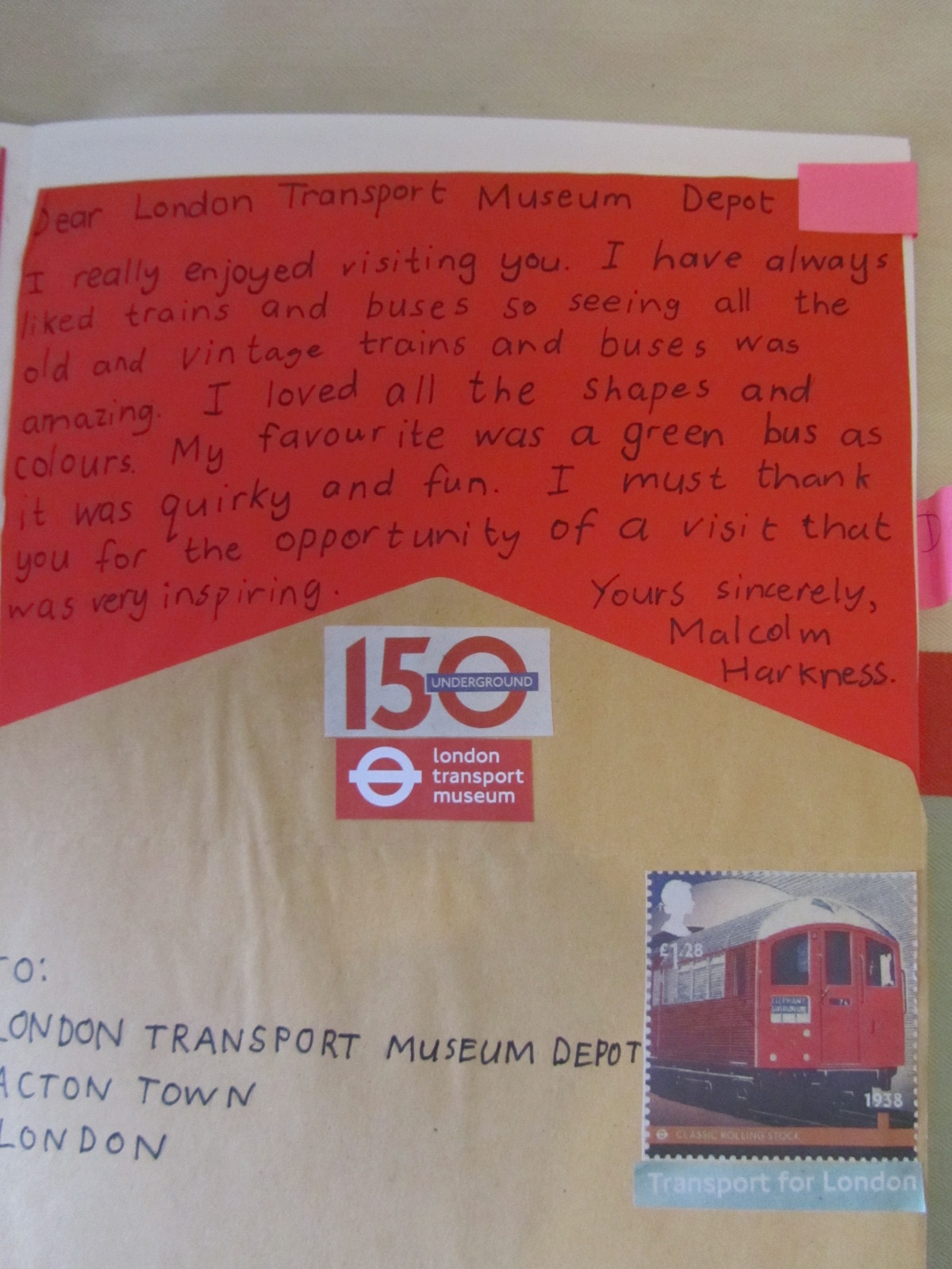 Malcolm's Milestones Bronze Arts Award Certificate