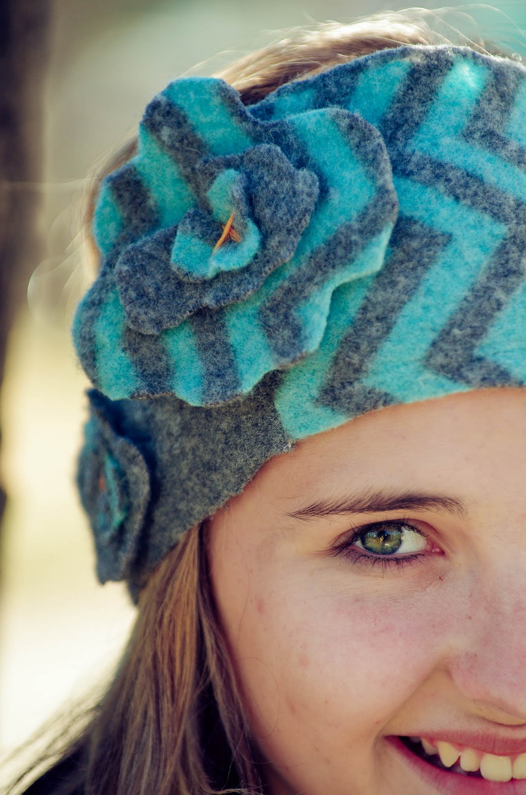 DIY Felted Sweater Headband with Jenna!