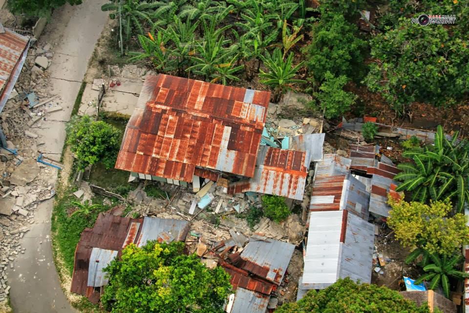 Byahero Aerial Photos Damage caused by the quake in Bohol