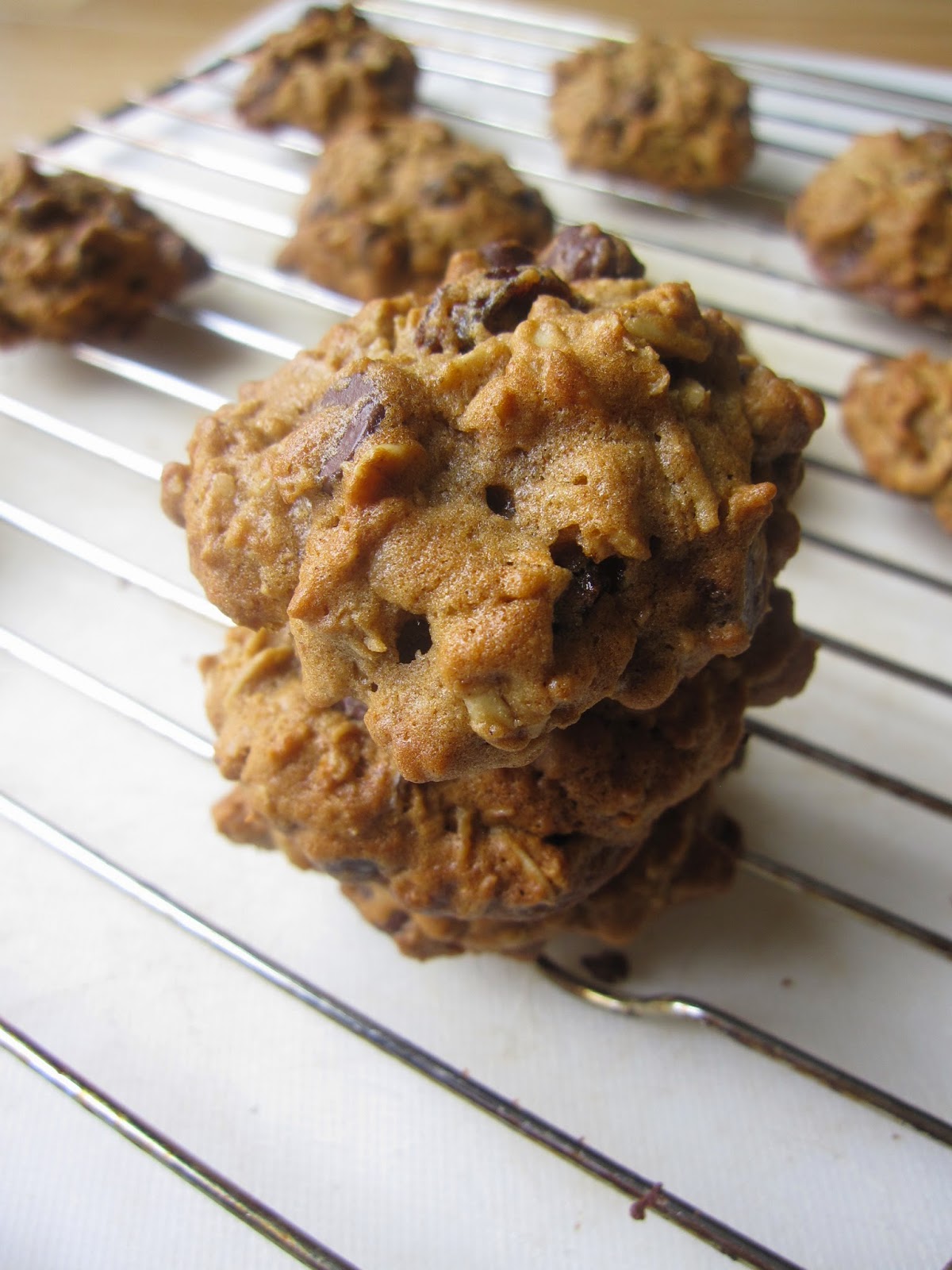 Oatmeal Raisin Chocolate Chip Cookies