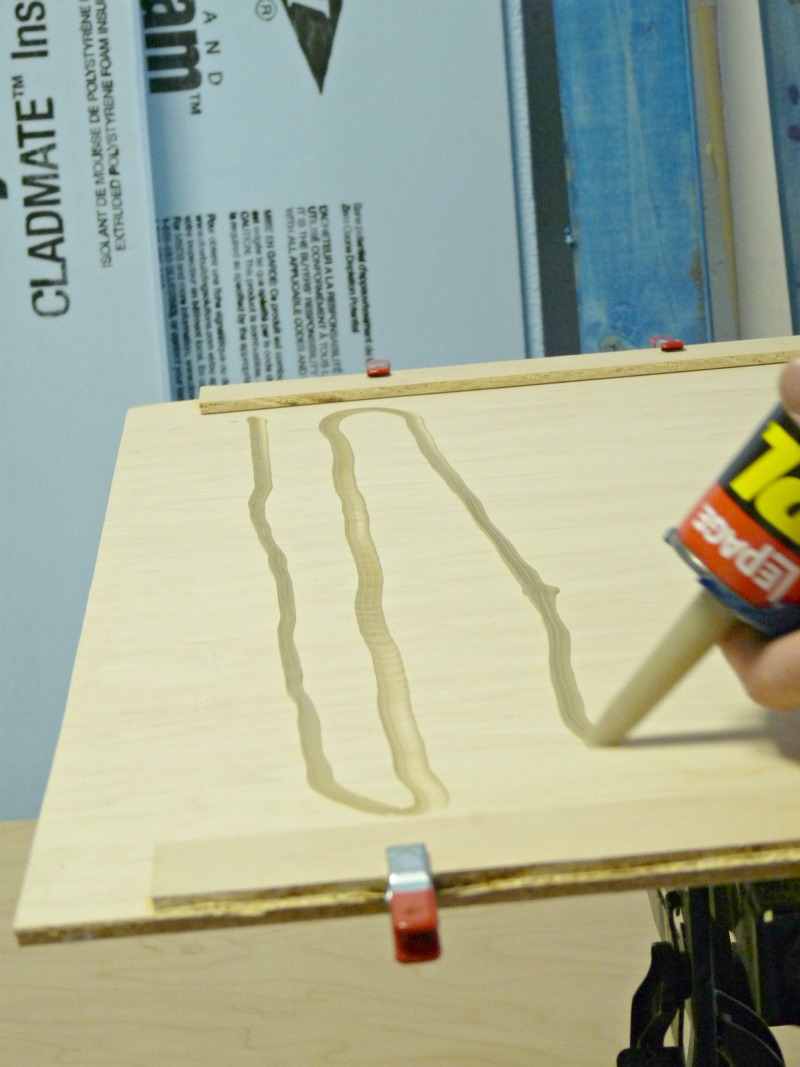 How To Antique Stencil And Frame An Old Bathroom Mirror Turn It How To Glue A Mirror Wood