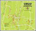 Ubud map