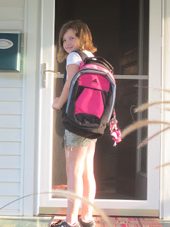 The Hayes Blog: First Day of School Katie 3rd Grade Jonathan 5th Grade