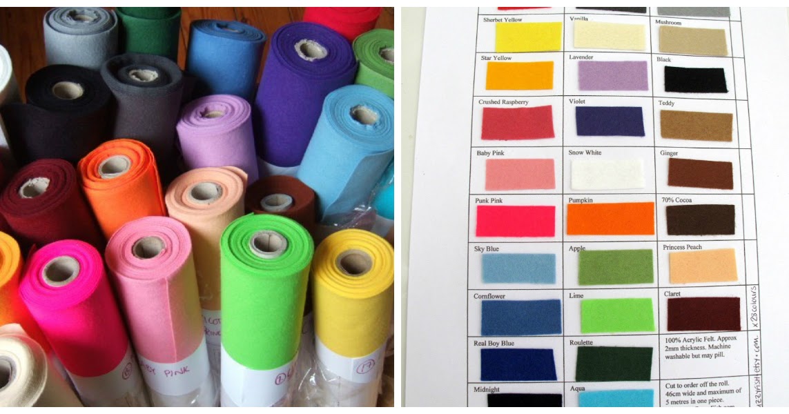 Bugs and Fishes by Lupin Where to Buy Craft Felt in the UK