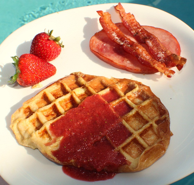 Strawberry French Toast Waffle Recipe What's Cookin' Italian Style