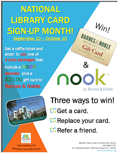 Our Village In West Palm Beach Win A Nook Ereader Plus A 25 00