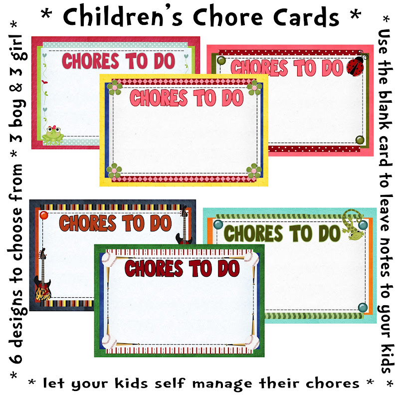 children cards