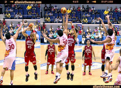 The Controversial Call on Ginebra-Rain or Shine Game. (VIDEO)