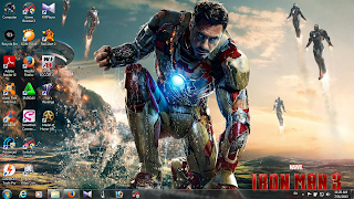 Download Theme Iron Man 3 For Windows 7 and Windows 8