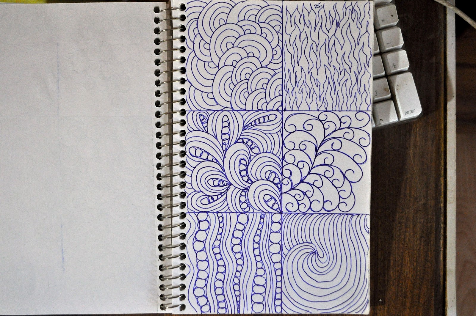 LuAnn Kessi Sketch Book......Background Fillers 1