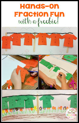 Comparing Fractions Hands-on Math Freebie
