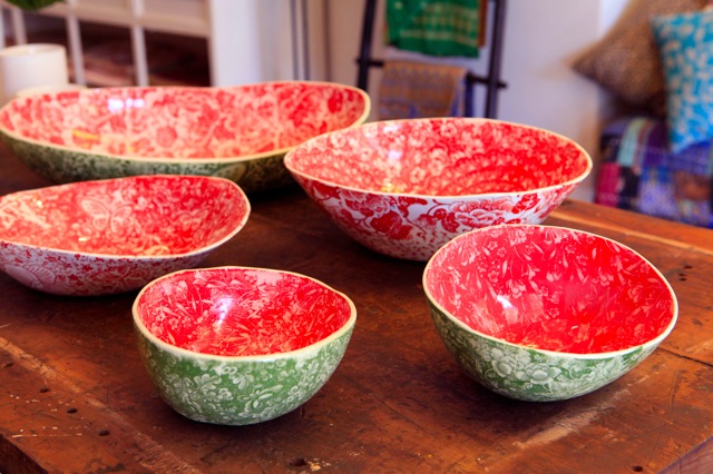 SA+D CERAMICS: Watermelon Bowls SA+D CERAMICS: Watermelon Bowls