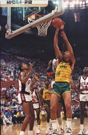 Jogos Pan-Americanos de Basquete (1987) - Brasil x EUA 