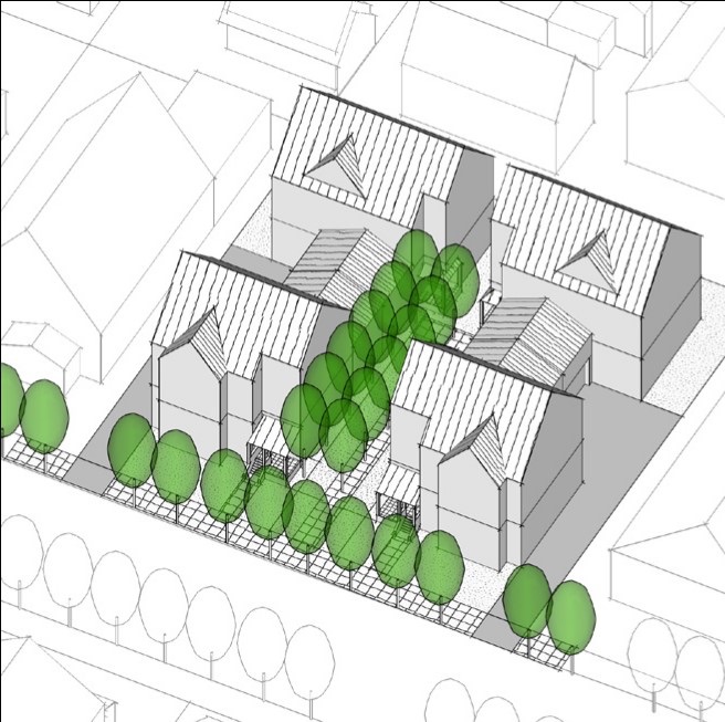 Up Sucker Creek Multidwelling development What is it?