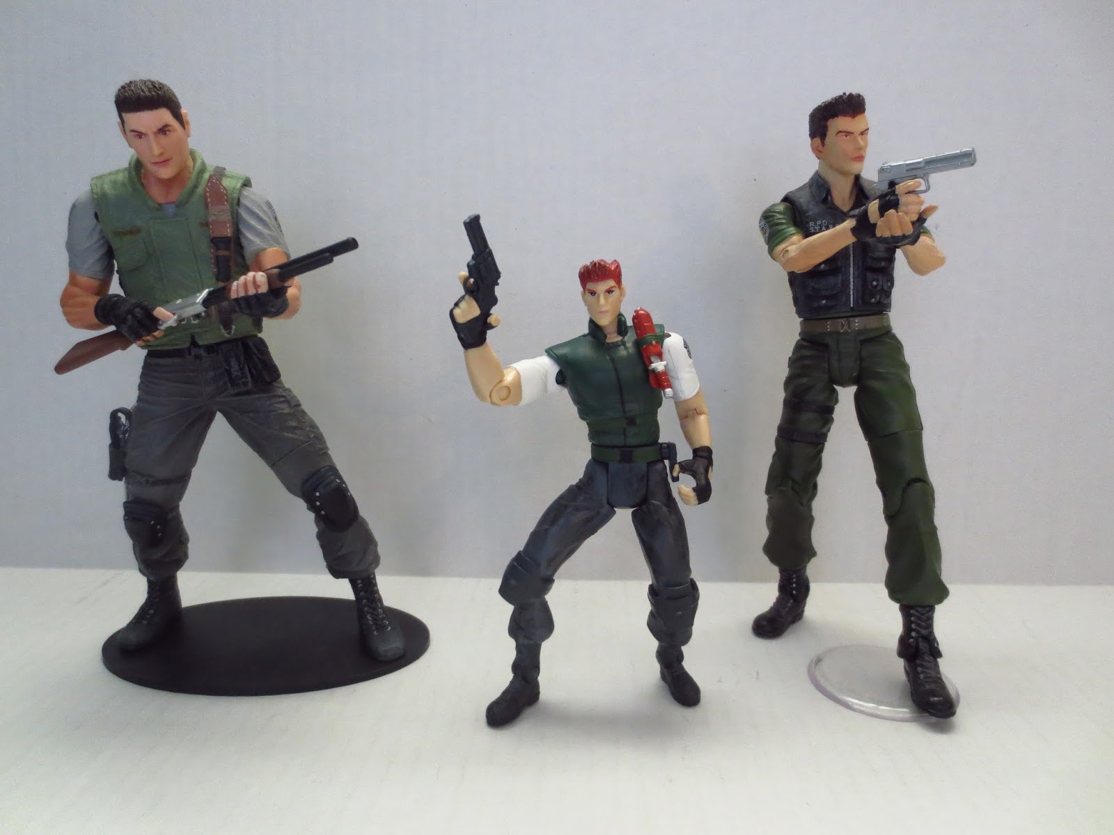 Action Figure Barbecue Action Figure Review Chris Redfield & Cerberus
