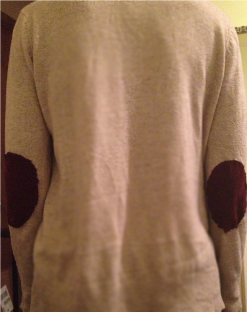 DIY Suede Elbow Patches DIYmonds & Pearls