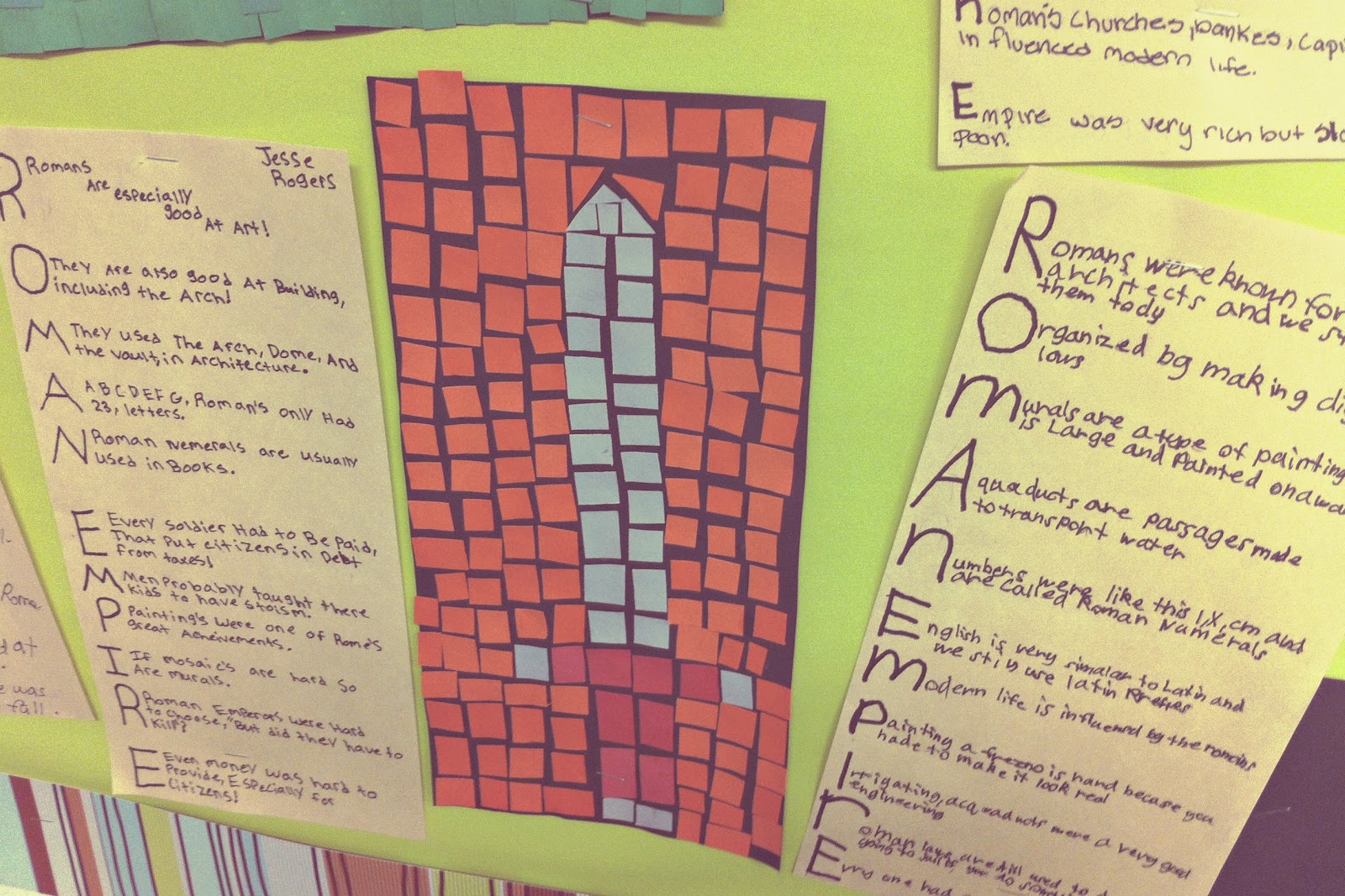 Write a poem about ancient rome image