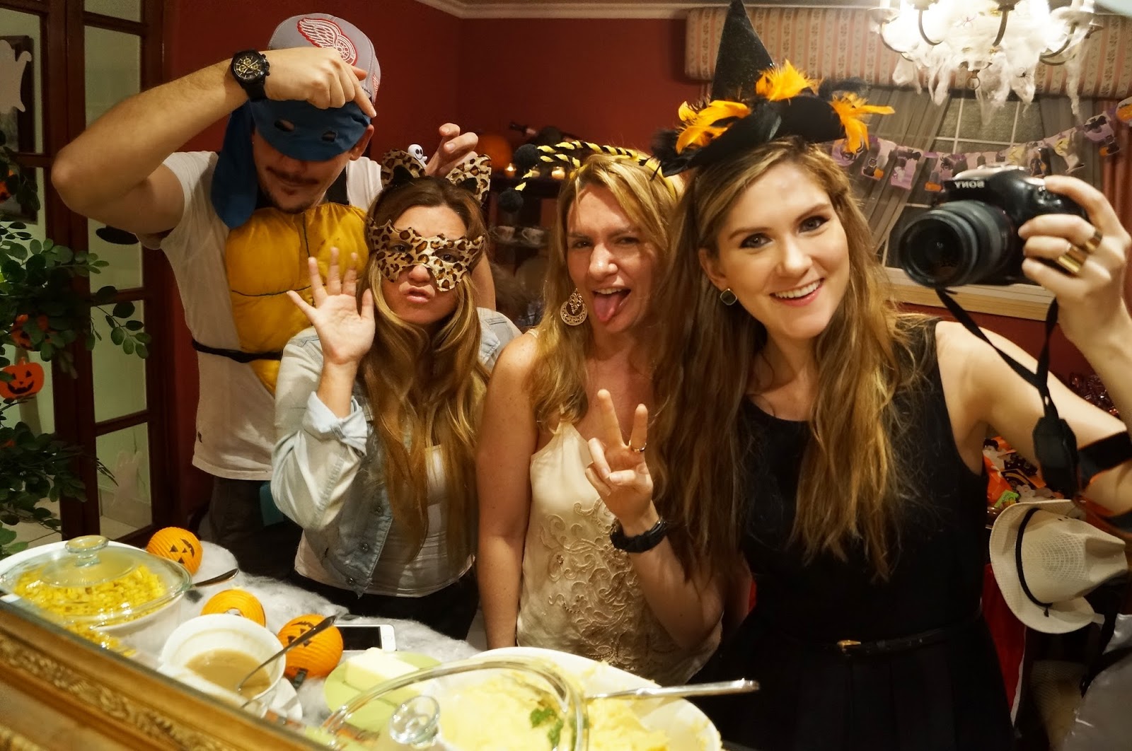 Family Halloween Dinner Party