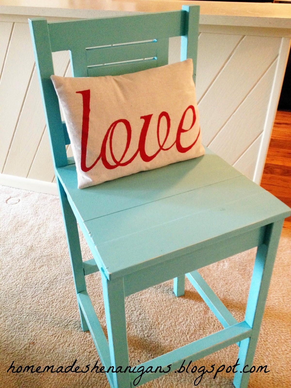 Homemade Shenanigans DIY Bar Stool