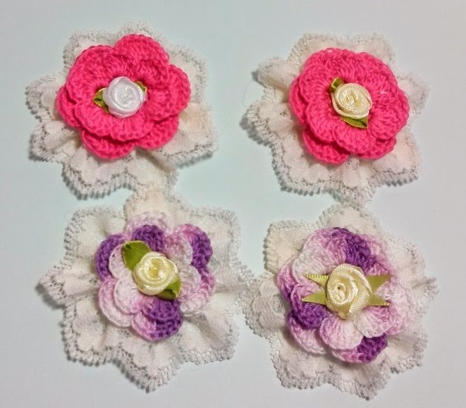 Let's create Crochet Flowers Accessories