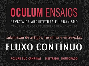 R@STROS da Revista OCULUM ENSAIOS - POSURB - PUC-Campinas