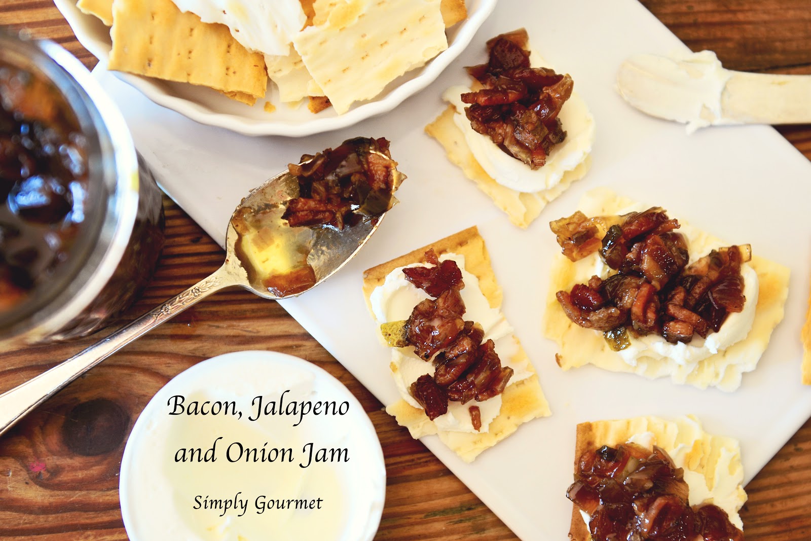 Simply Gourmet Bacon, Jalapeno and Onion Jam