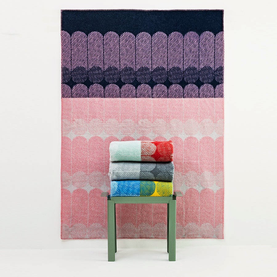 Normann Copenhagen's Ekko THROWS MULTICOLOR HOME BLANKET THROW