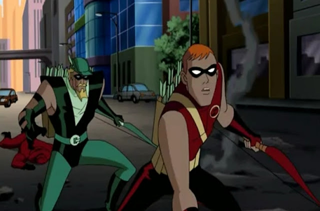 Green Arrow and Speedy Foreshadow Young Justice in Justice League Unlimited