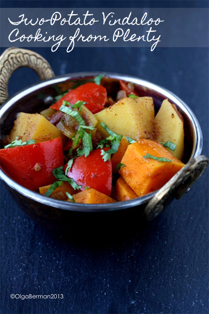 Mango & Tomato: Two-Potato Vindaloo Recipe: Cooking from Plenty