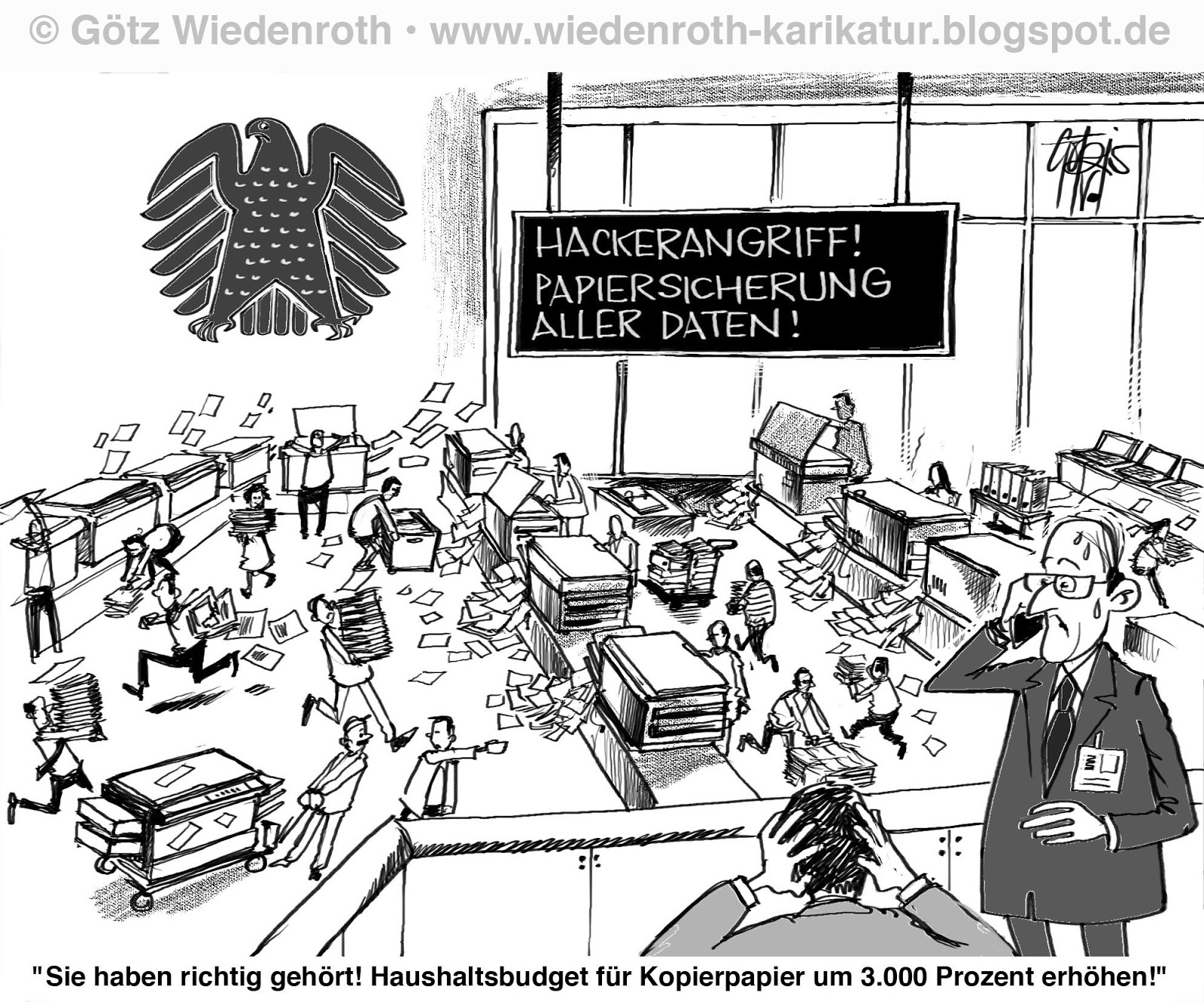 Karikamur Karikatur Wiedenroth 24 06 2015