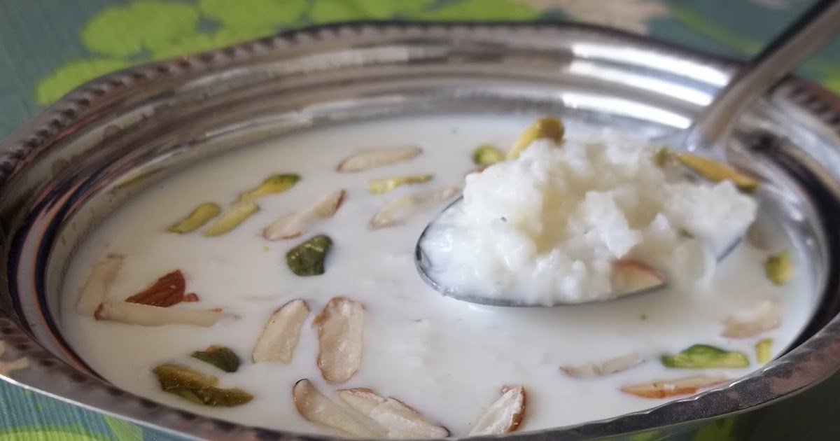 Slow Cooker Kheer Slow Cooker Rice Pudding