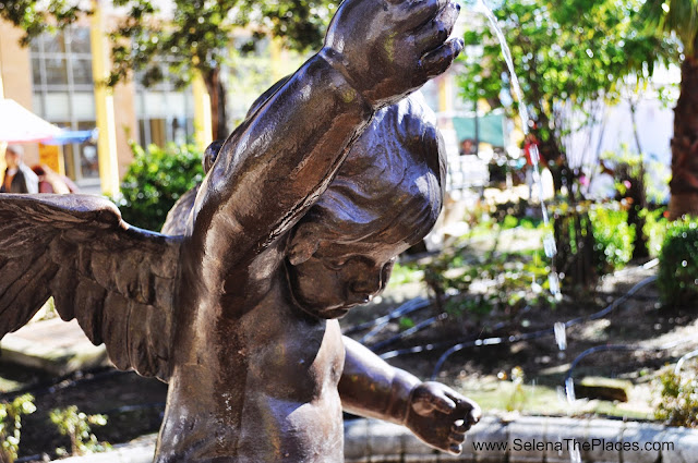 Fountain in Ronda, Spain