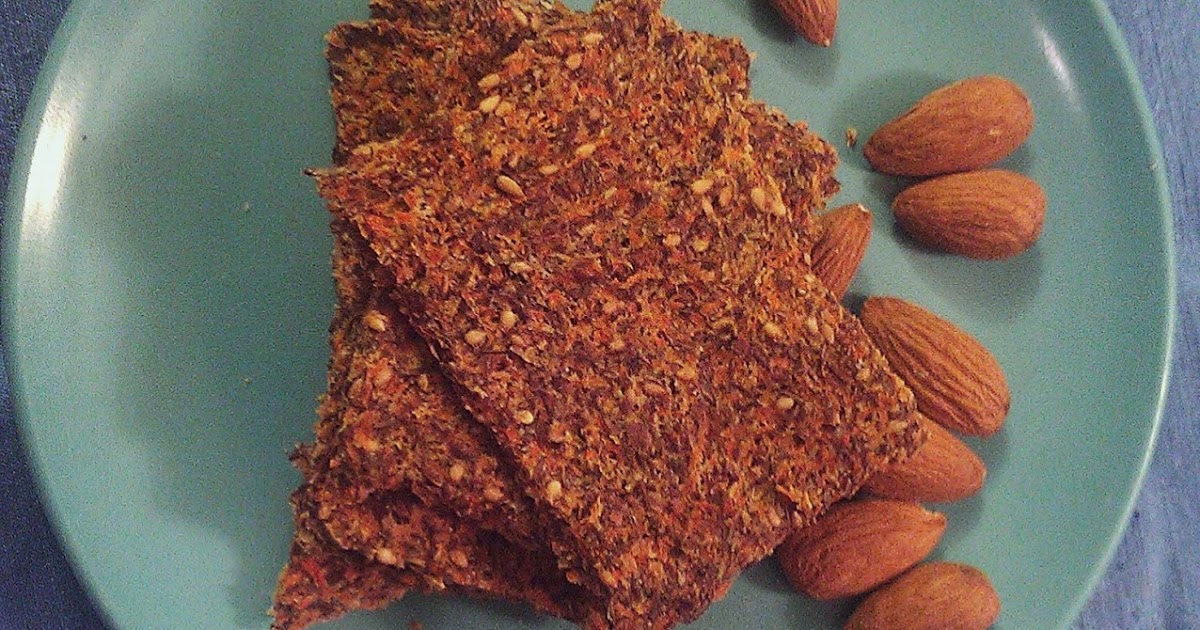 KittyalaCook Flax & Sesame Crackers