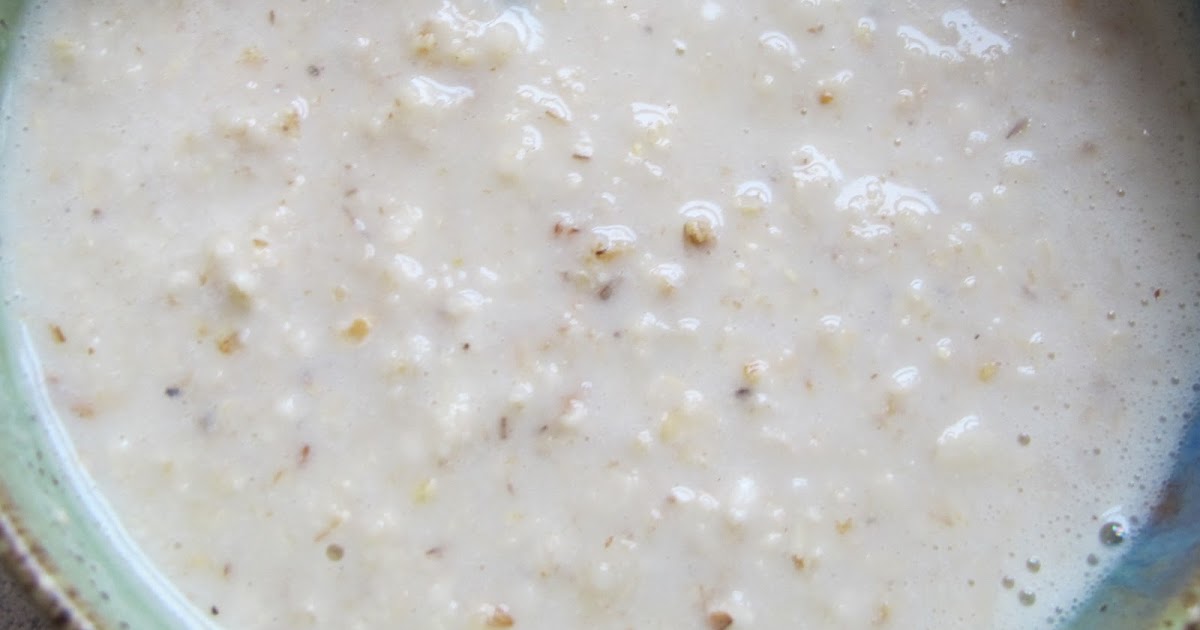 Five Forty at Home Oatmeal Gruel