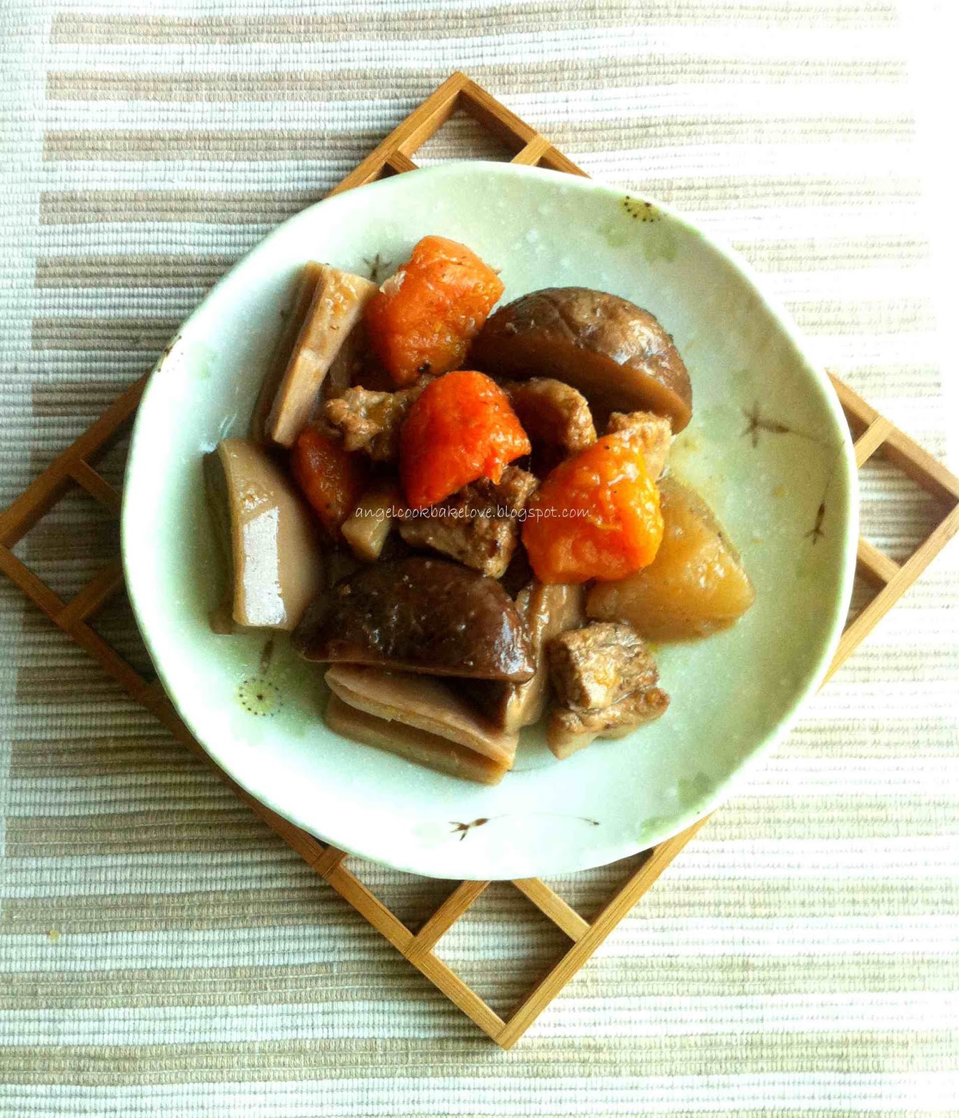 Cook.Bake.Love Umani Japanese Stew Root Vegetables