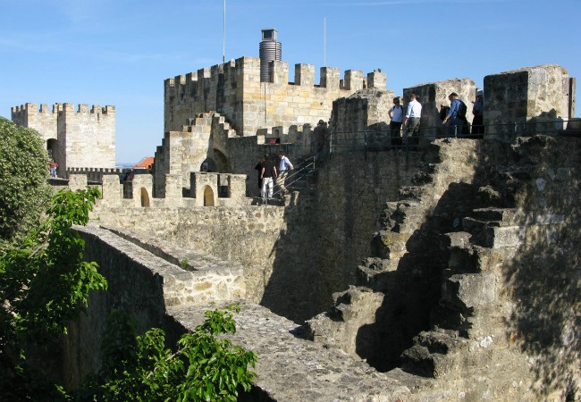 El castillo de san jorge Castillo+de+San+Jorge+en+Lisboa