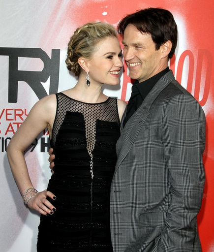 Anna Paquin and Stephen Moyer expecting twins