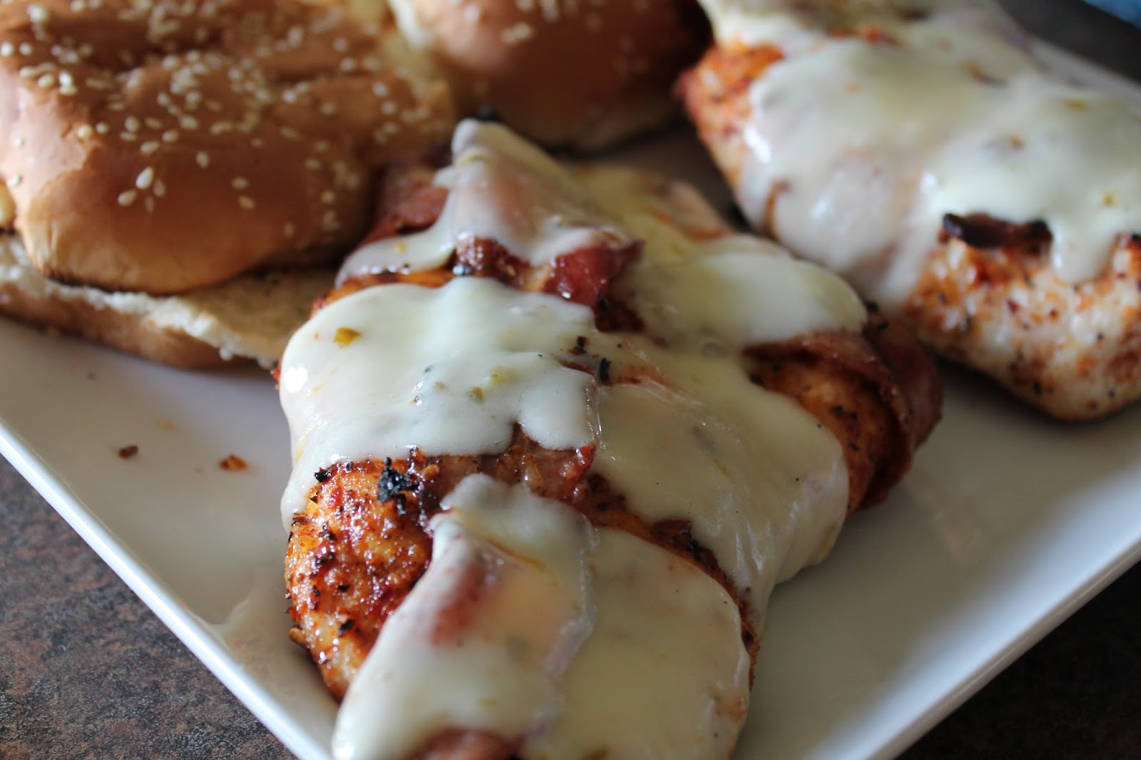 Mrs. Schwartz's Kitchen Grilled Chicken Bacon Ranch Sandwich