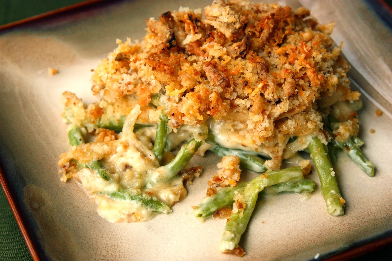 My Recipe Box Cheddar Green Bean Casserole