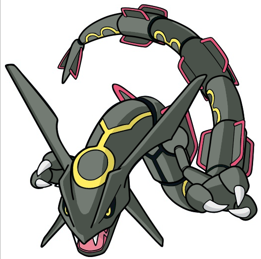 Carta pokemon rayquaza shiny