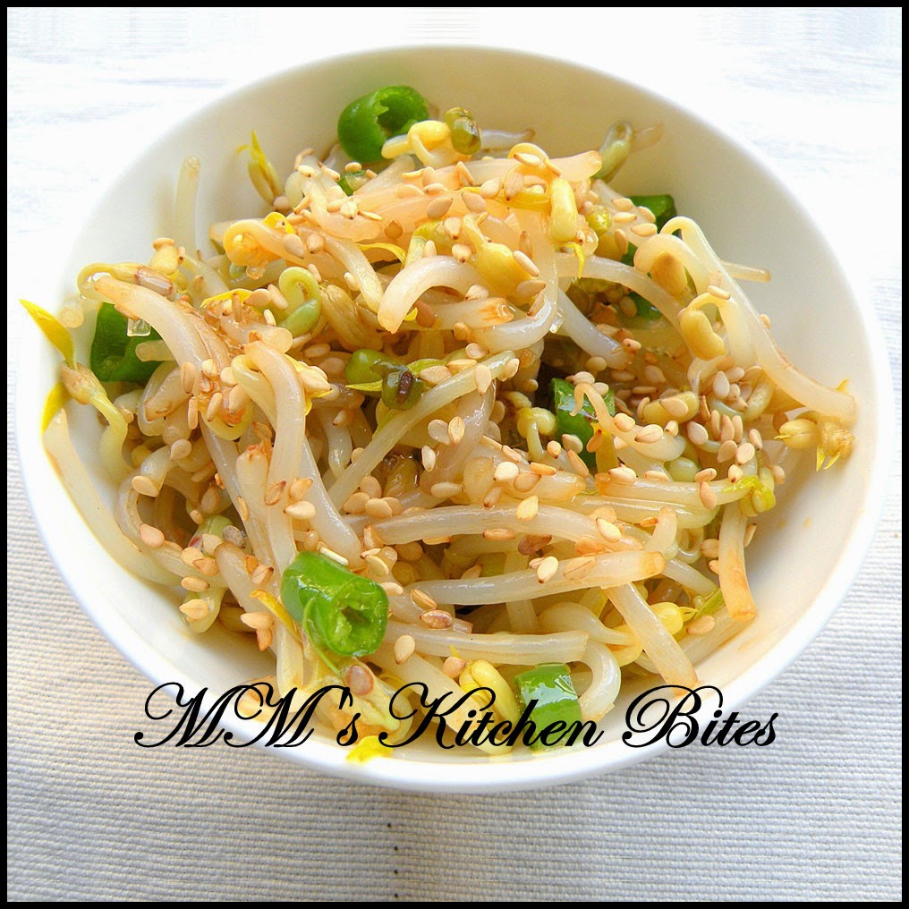 MM's Kitchen Bites Korean Salads...life beyond Pajeon is as easy!!