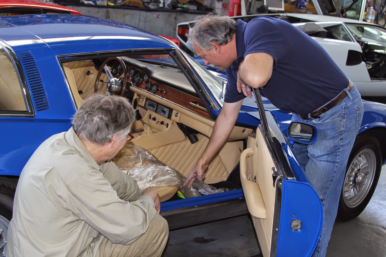 Cooks Upholstery and Classic Restoration Auto Interior Color