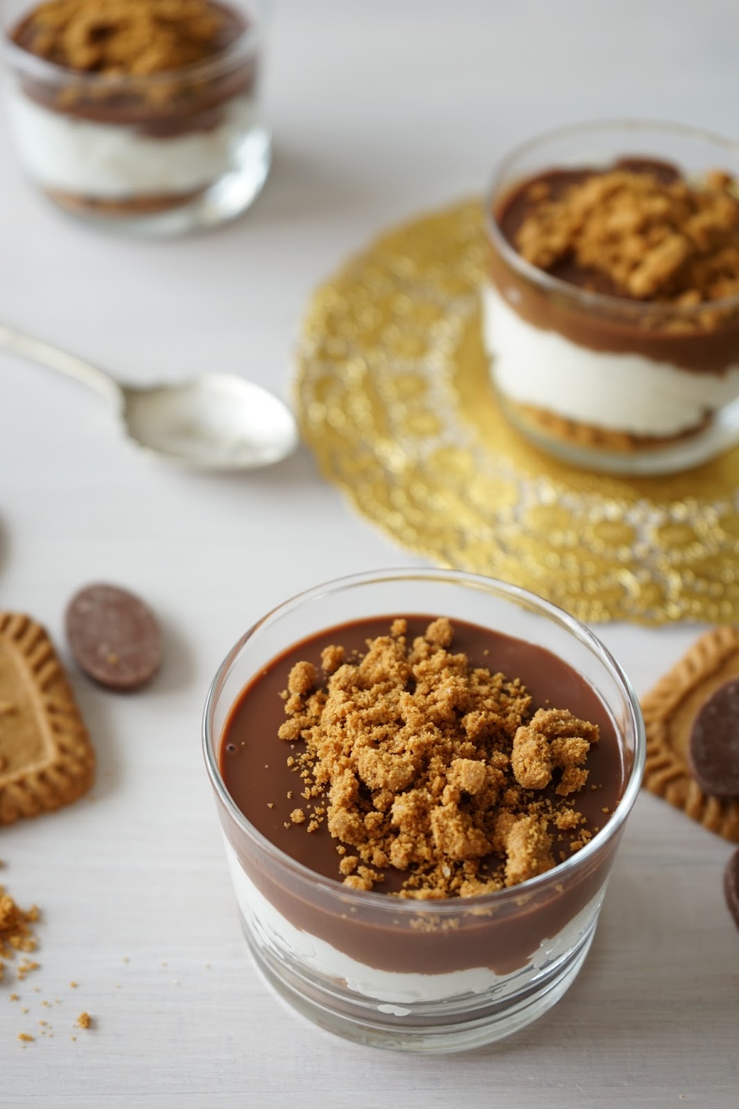 The Cook Time Mousse mascarpone, ganache chocolat et spéculoos